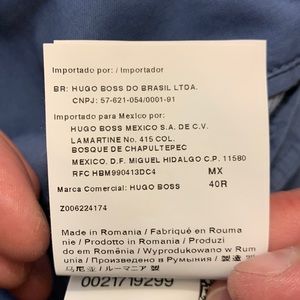 50R mens Hugo Boss jacket